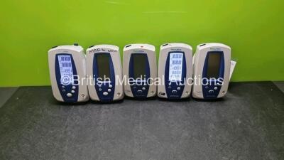 5 x Welch Allyn Spot Vital Signs Monitors