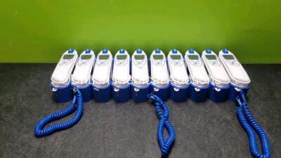 50 x Covidien Genius 3 Tympanic Thermometers with Bases (10 x In Photo 50 x in Lot)