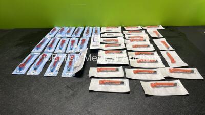 Job Lot of Linear Cutter Staplers Including 17 x Ultimate 100mm Linear Cutter Stapler Reloading Units (Exp 07/2024) 23 x daVinci X Sure Form 60 Reload Staplers (All Out of Date)