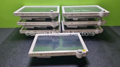 7 x Drager Infinity C500 Patient Monitors (Untested Due to Power Supply, All with Damage to Casing and Screens) *cage*