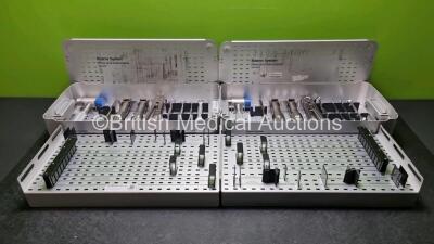 2 x Smith & Nephew Ilizarov System Wires & Instrument Sets Ref 7101-3622 *Sets Incomplete*