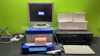 Rotem Delta Coagulation Tester with 1 x Monitor 1 x Printer and Accessories (All Power Up) *SN 2788, G11C029516,