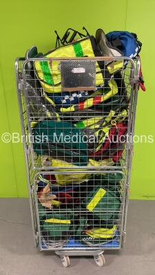 Cage of Ambulance Bags (Cage Not Included)