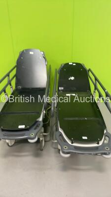 2 x Anetic Aid QA3 Hydraulic Patient Trolleys (Hydraulics Tested Working) - 2