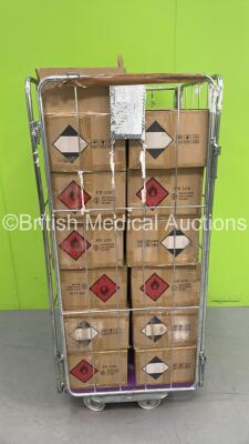 Cage of 24 Boxes of Instasan 500ml Bottles of Hand Sanitiser (20 Bottles Per Box - 480 Bottles Total)