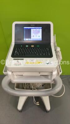 Philips PageWriter TC30 ECG Machine on Stand with 10 Lead ECG Leads (Powers Up) *S/N CNN1409927*