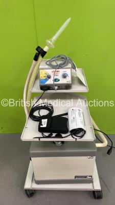 ellman Surgitron Radiolase Electrosurgical / Diathermy Unit with Footswitch, Electrode and Suction Pump (Powers Up) *S/N 22018161*