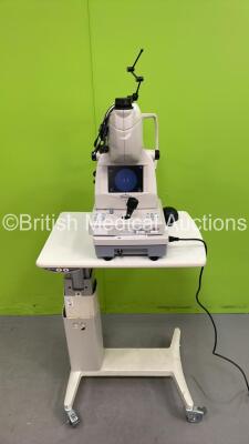 TopCon TRC-NW8 Non-Mydriatic Retinal Camera on Motorized Table (Powers Up) *S/N 086643*