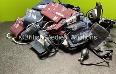 Job Lot of BP Cuffs and Meters