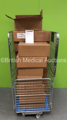 Cage of 24 Boxes of Zimmer Sterile Disposable Tourniquet Cuffs (Cage Not Included)