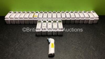 26 x Braun Welch Allyn Thermoscan Thermometers (1 x Missing Base - See Photos)