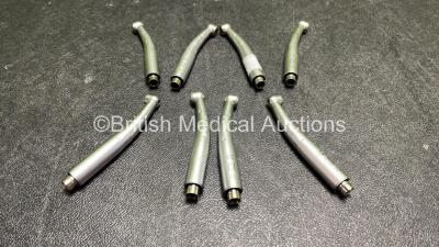 8 x Delma RD-T3Q Dental Handpieces