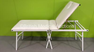 Mobile Folding Therapy / Beauty Couch with Adjustable Back Rest *MD*