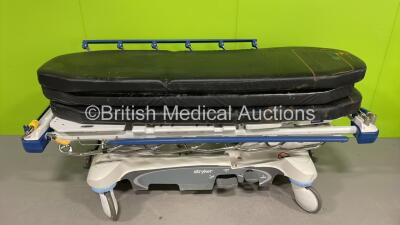 Stryker 1105 5th Wheel Patient Stretcher with 3 x Mattresses (Hydraulics Tested Working)