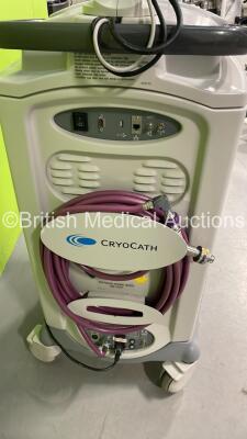 CryoCath CryoSurgical Unit Model Number 10000-008-02 (Powers Up with Errors - See Pictures) - 10