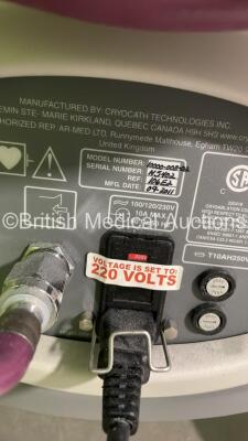 CryoCath CryoSurgical Unit Model Number 10000-008-02 (Powers Up with Errors - See Pictures) - 11