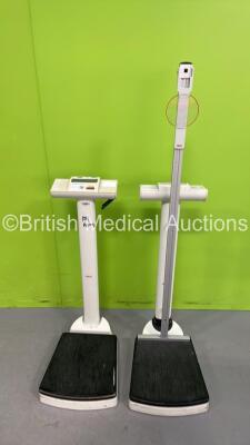 2 x Seca Stand on Weighing Scales