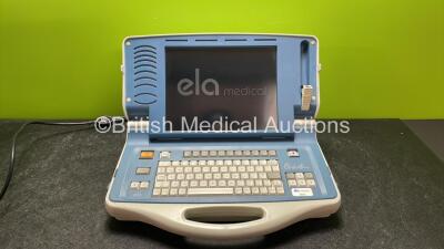 Ela Medical Orchestra Portable Cardiac Ultrasound Unit (Powers Up with Damage-See Photos)