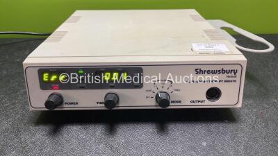 Shrewsbury SM3370 Ultrasound Therapy Unit (Powers Up with Error-See Photo) *SN 506*