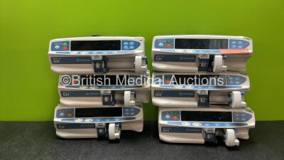 6 x Carefusion Alaris GH Plus Syringe Pumps (All Power Up)