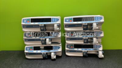 6 x Carefusion Alaris GH Plus Syringe Pumps (All Power Up)