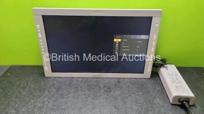 Sony LMD2451MD/HD LCD Monitor for Smith & Nephew Stack System with Sony AC-110MD AC Power Supply (Powers Up)