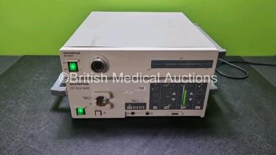 Job Lot Including 1 x Olympus EU-M30 Endoscopic Ultrasound Centre and 1 x Olympus EVIS CLV-U40 Light Source (Both Power Up)