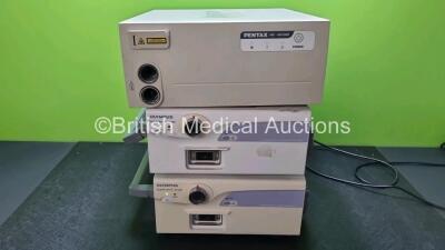 Job Lot Including 1 x Olympus EUS Exera EU-M60 Endoscopic Ultrasonic Centre (Powers Up) 1 x Olympus Endo Echo EU-M2000 Endoscopic Ultrasonic Centre (Powers up and 1 x