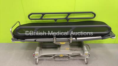 Portsmouth Surgical Equipment QA3 Trolley with Mattress (Hydraulics Tested Working)