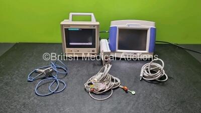 Job Lot Including 1 x Philips M3046A Patient Monitor (Powers Up) Including Philips M3000A Module with ECG, SpO2 and NBP Options and 1 x Transonic HD03 System *SN DE00841691 / HD03A81161*