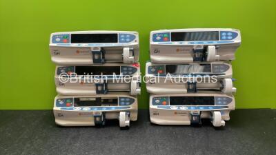 6 x Carefusion Alaris GH Syringe Pumps (All Power Up)