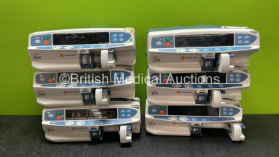 6 x Carefusion Alaris GH Syringe Pumps (All Power Up)