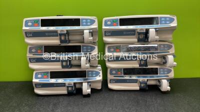 6 x Carefusion Alaris GH Plus Syringe Pumps (All Power Up)