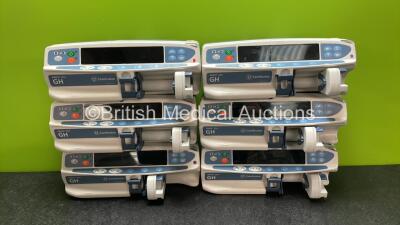 6 x Carefusion Alaris GH Plus Syringe Pumps (All Power Up)