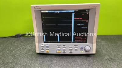 Datascope Passport 2 Patient Monitor Including ECG, SpO2 and T1 Options (Power Up) *SN TS150393A9*