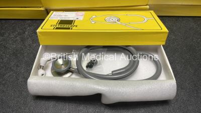 10 x Rocket REF R40200 Stethoscopes *All Unused in Box* - 2