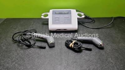 Accusonic Plus Model AP170 Therapy Unit with 1 x Model 901150 Handpiece and 1 x Model 901375 Handpiece (Powers Up)