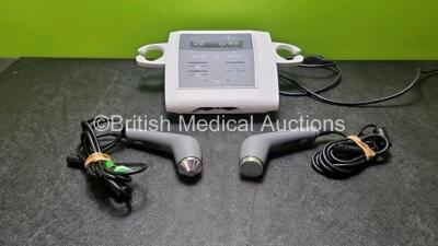 Accusonic Plus Model AP170 Therapy Unit with 1 x Model 901150 Handpiece and 1 x Model 901375 Handpiece (Powers Up)