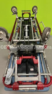 2 x Ferno Falcon Six Hydraulic Ambulance Stretchers with Mattresses - 3