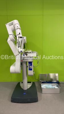 Carl Zeiss Intrabeam Intraoperative Radiotherapy System Ref 000000-1096-945 on Stand with Accessories (Powers Up) *S/N 6630467491*