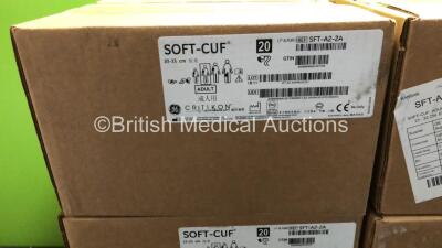 Job Lot of Approximately 360 x Critikon Soft-Cuf Ref - SFT-A2-2A 23-33cm Adult BP Cuffs *Mfd 2019* (All Unused) - 2