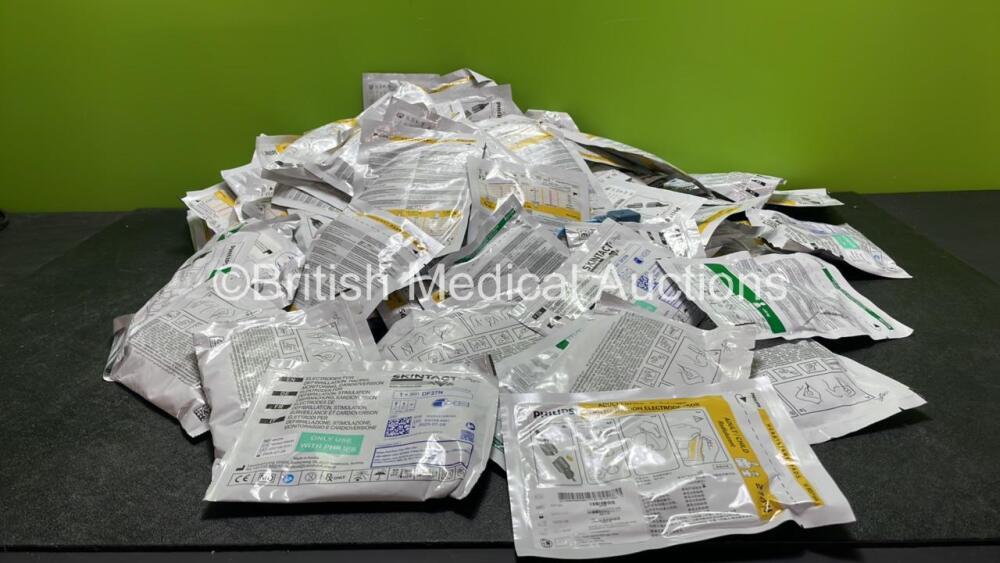 Large Quantity of Philips and Skintact Defibrillation Electrodes **Some