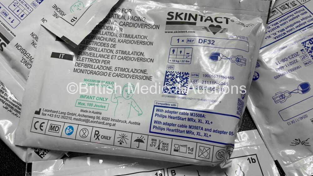 Large Quantity of Skintact and Philips Defibrillator Electrode Pads