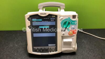 Philips Heartstart MRx Defibrillator Including Pacer, ECG and Printer Options (Powers Up with Stock Battery, Batteries Not Included, Service Required) *SN US00315126*