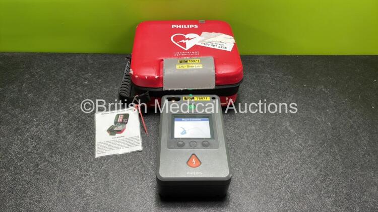 Philips Heartstart FR3 Defibrillator with 1 x Battery *Exp 01-2025* in Carry Case (Powers Up) *SN C12L00172*