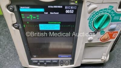 Philips Heartstart MRx Defibrillator / Monitor Including, ECG, SpO2, NIBP, CO2 and Printer Options, with 1 x M3725A Test Load,1 x Paddle Lead, 1 x Philips M3539A Module and 1 x Philips M1674A 3 Lead ECG Lead (Powers Up) *SN US0035103* - 2