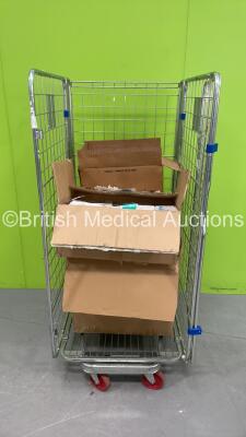 Job Lot of Consumables Including Primary PLUM Blood Sets, Surgical Tape and Wound Closure Strips (Cage not Included)