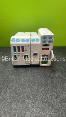 3 x GE Patient Modules Including 1 x E-PRESTN, 1 x E-BIS and 1 x E-PSMP-00