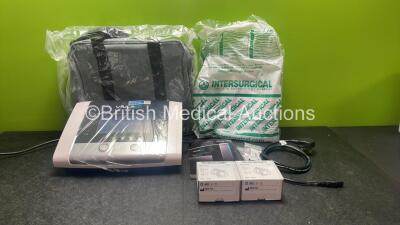 Breas Vivo 65 Ventilator Firmware Version 5.00, Device Operating Time 8 hours - Packaged as New in Box with Accessories Including Carry Bag, Breathing Tube and User Manual (Powers Up) *Mfd 06-2020*