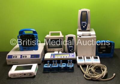 Mixed Lot Including Zeiss MediLive Advanced Digital Camera Control Unit, 1 x GE Dinamap Carescape Vital Signs Monitor (Missing Front Cover), 1 x GE ProCare Auscultatory Vital Signs Monitor, 2 x Welch Allyn 420 Series Vital Signs Monitors, 1 x Welch Allyn 